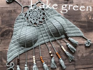 Boho Chic Crochet Halter Top