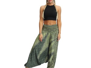 Women's Bohemian Style High-Waisted Harem Pants