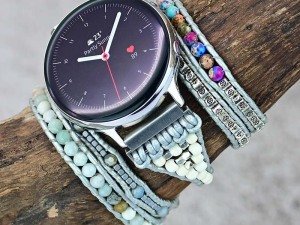 Bohemian Style Beaded Bracelet Wristwatch for Women