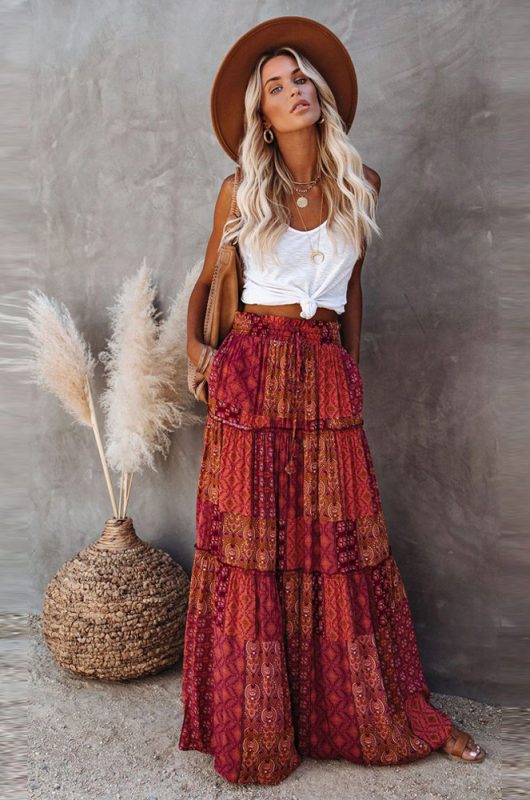 bohemian-skirt